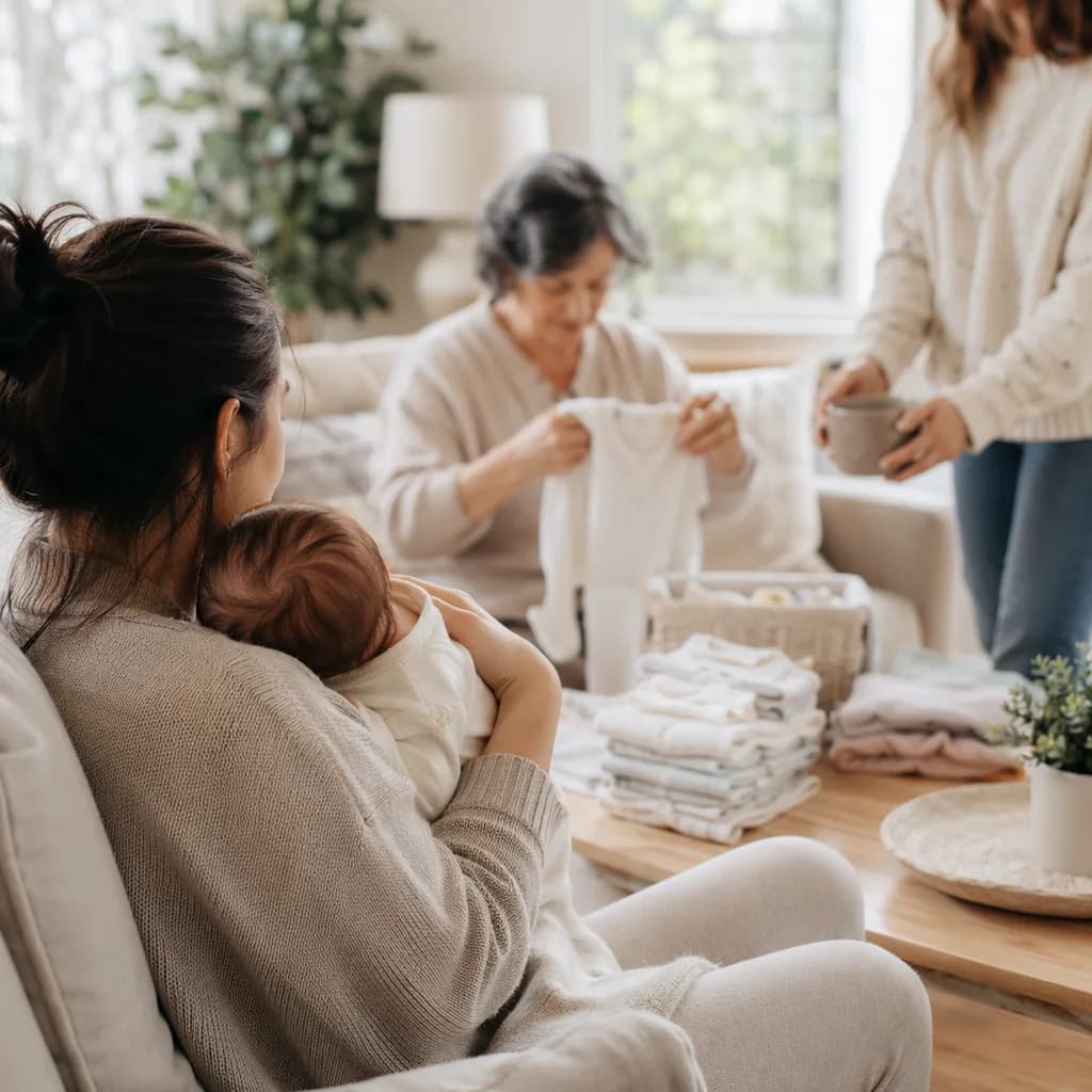 How to Ask Family for Help After Baby, Guilt-Free