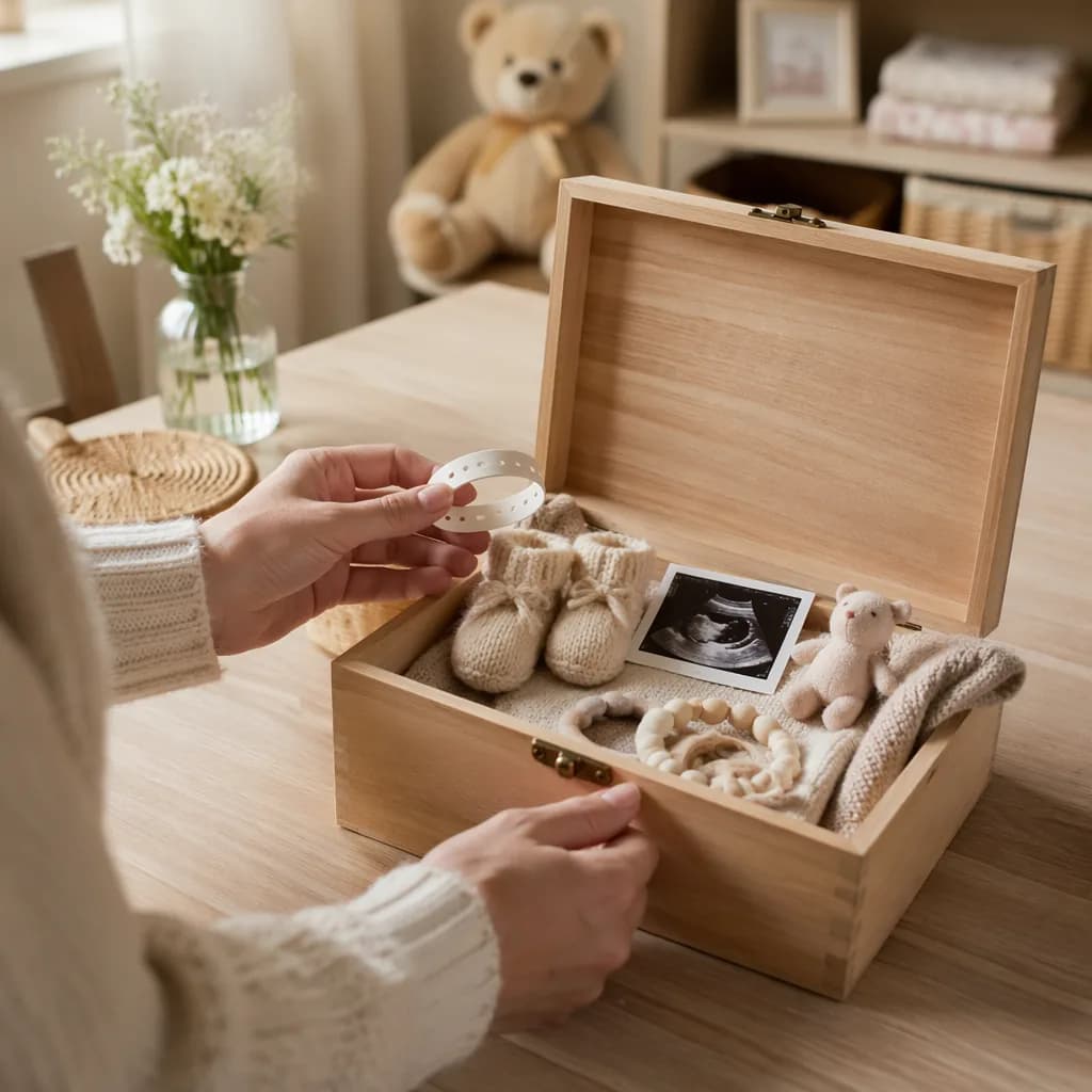 How to Build a Simple Baby Memory Box at Home