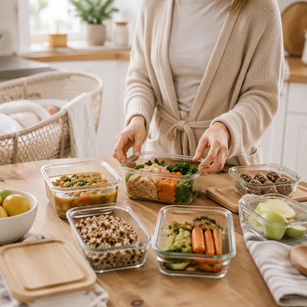 Postpartum Meal Planning for Recovery and Busy Days