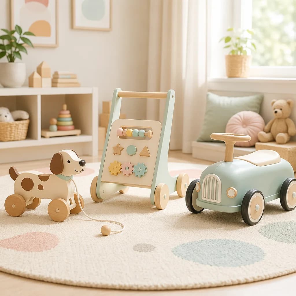 Push, Pull & Ride-On Toys